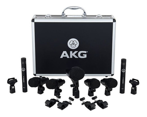 Kit de Microfones para Bateria Com 7 Microfones - AKG Drum Set Session