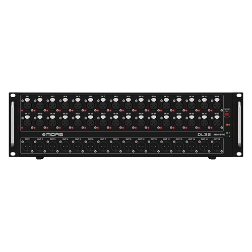 Stage Box DL32 Com 32in 16Out Pré-Amp Midas