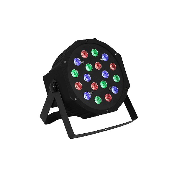 Mini Par Led Slim MKP1803 RGB 18x3W - 54W