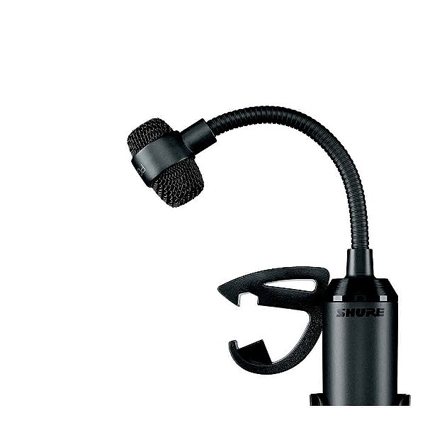 Microfone Shure PGA98D-LC Gooseneck Condensador para Bateria