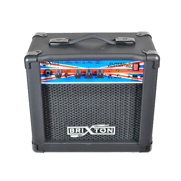 Amplificador Brixton Classic Guitar 30 15W Rms 4 Ohms Preto