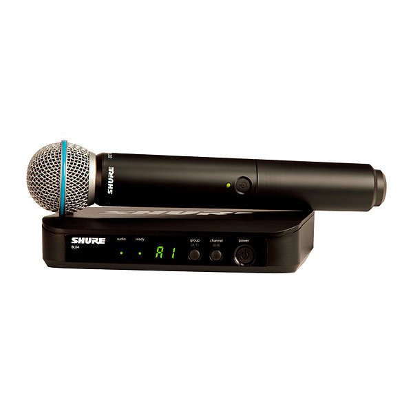 Sistema Sem Fio com Microfone de Mão BLX24BRB58-M15 Shure