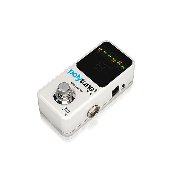 Pedal Afinador TC Electronic Polytune 3 Mini Polifônico Cromático