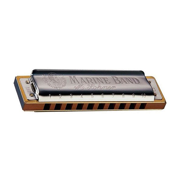Gaita de Boca Harmônica Hohner Marine Band 1896/20 E (MI)