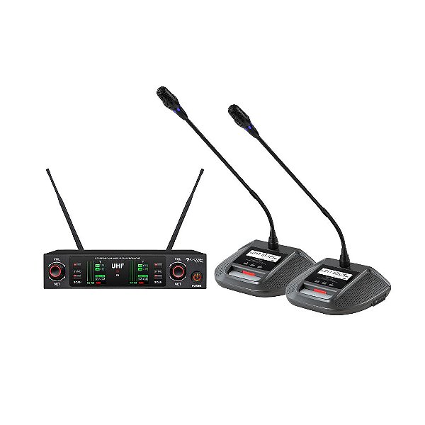 Microfone Sem Fio KADOSH Gooseneck KGW145CB 45CM