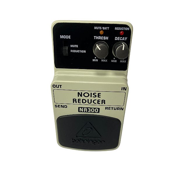 Pedal Behringer NR300 Noise Reducer Cor Bege - OUTLET