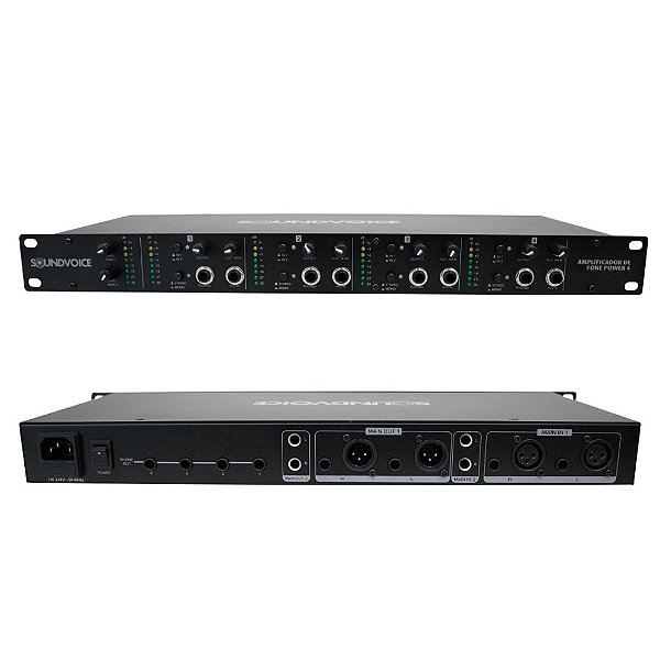 Amplificador de Fone Soundvoice Power 4