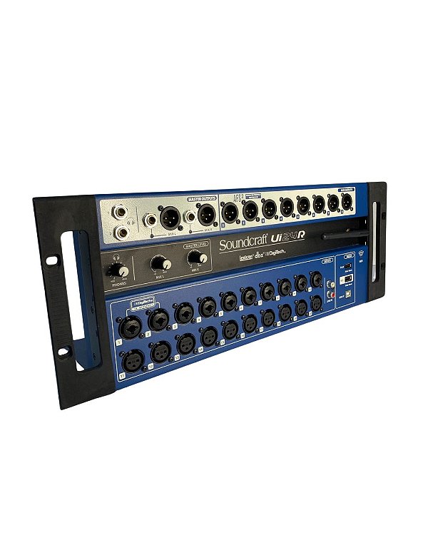 Mesa De Som Digital Soundcraft Ui24R - Mixer Digital Wi-fi UI24 - OUTLET