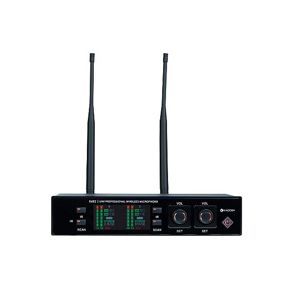 Microfone Sem Fio Kadosh Recarregável K492MR B6 (640-690MHz)