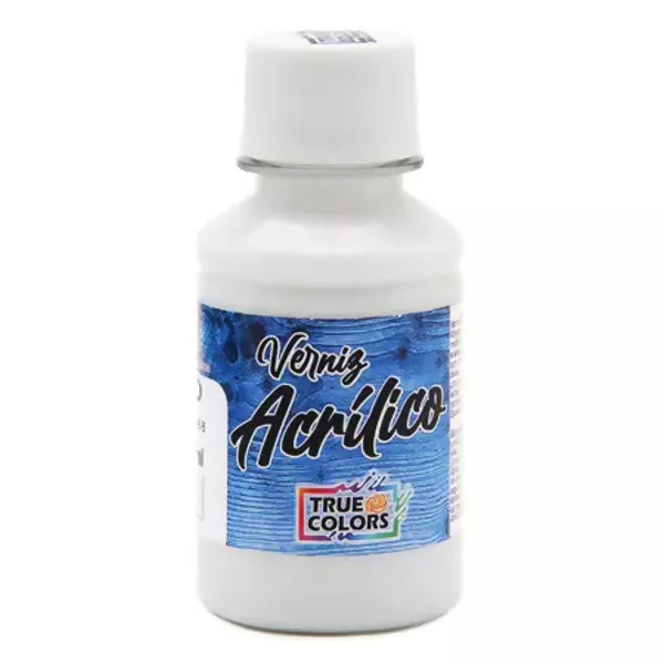 Verniz Acrílico 100ml - True Colors - Fosco