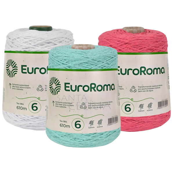 Barbante N6 610m Euroroma 4/6