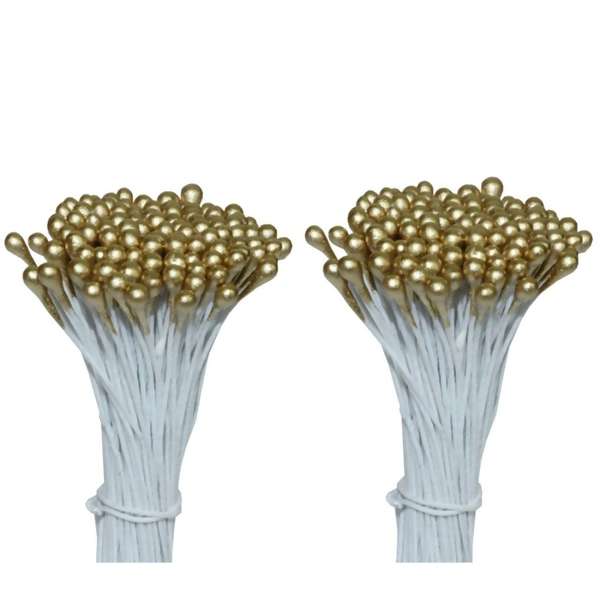 Pistilo Arame - 200 unid. -  Ouro - Ref. 429