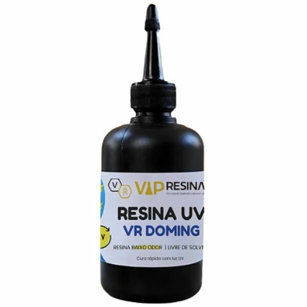Resina de Cura UV - VR Doming 100g - Vip Resinas