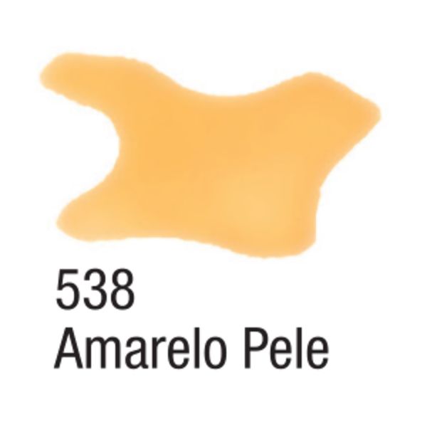 Tinta Aquarela Silk 60 ML 538 Amarelo Pêssego
