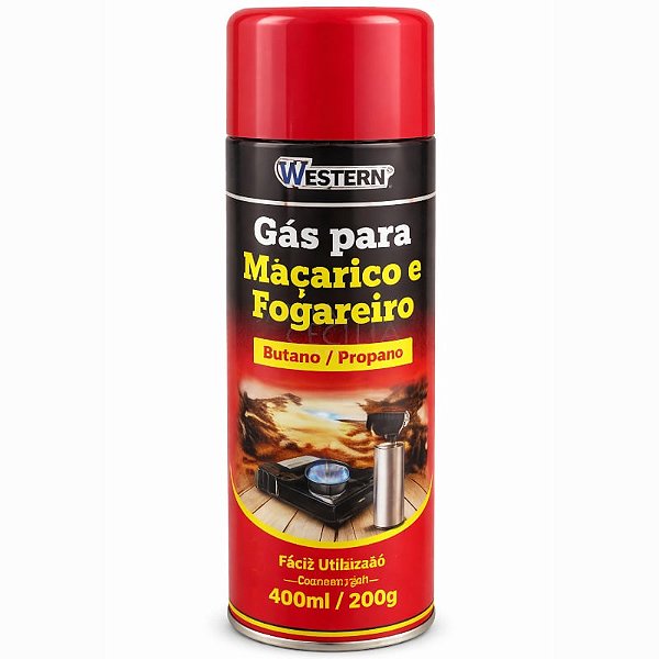 Gás para Maçarico e Fogareiro 400ml