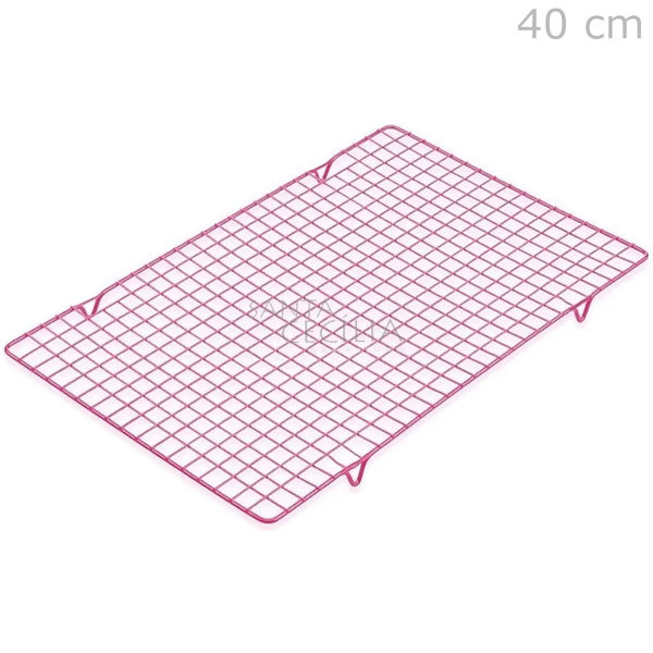 Grade para Resfriamento 40 x 25 cm Prime Chef - Rosa