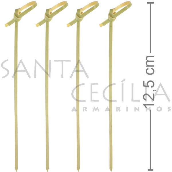 Espeto de Bambu para Petisco 100 unid. - 1808-3
