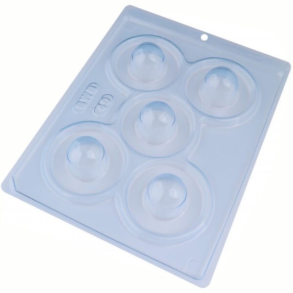 Forma de Chocolate 3 Partes com Silicone - Bombom Especial 40g - Ref. 40