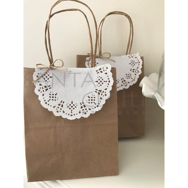 Toalha Rendada de Papel Branca 11 cm - Mod. 110 - 100 unidades