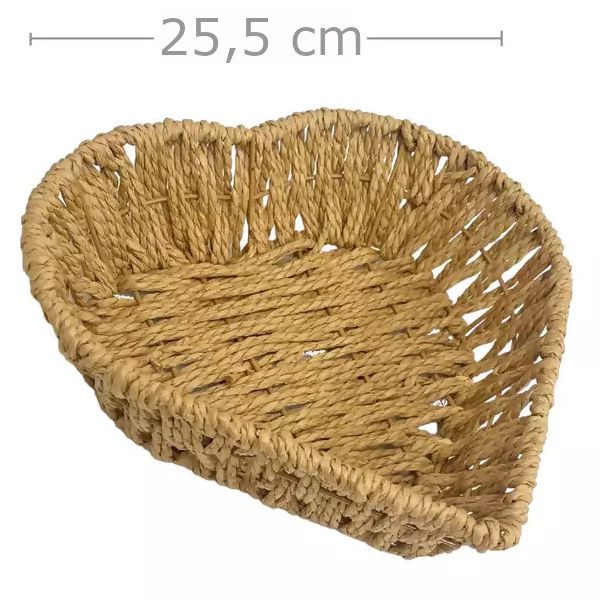 Cesta Coração em Papel Ref. 61479