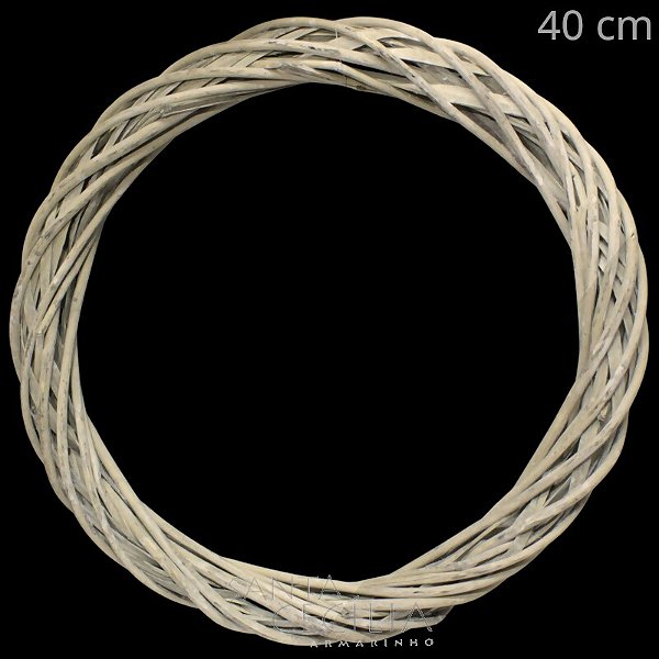 Guirlanda Fibra Natural 40cm - Ref. G40MAR