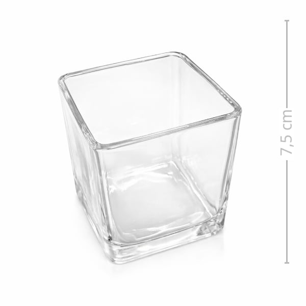 Mini Vaso de Vidro 7 x 7,5 cm Ref. LSB - 7