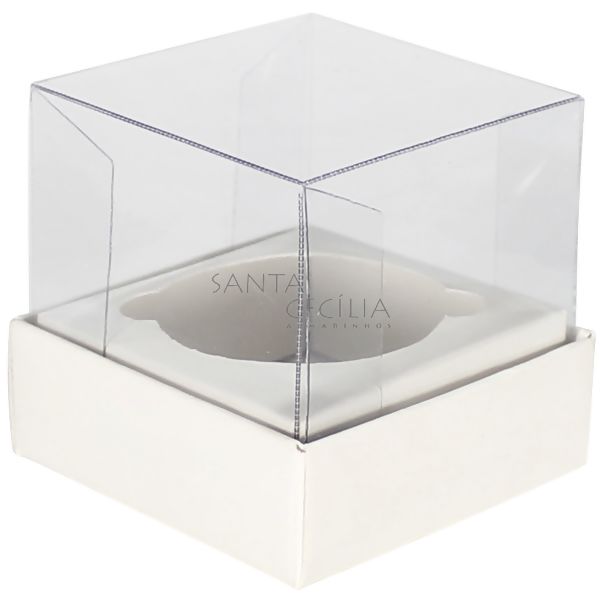 Caixa para Mini Bolo 8,5 x 8,5 x 8,5 cm - 10 unid.