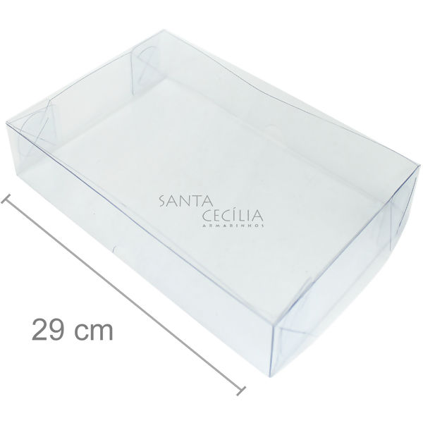 Caixa de Acetato Ref. 51 - 29 x 19 x 5 cm - 20 unid.
