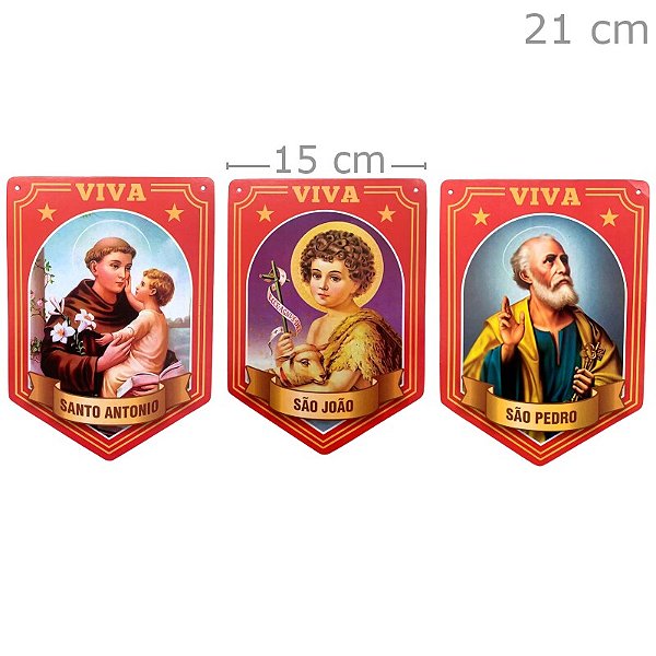 Faixa Decorativa Festa Junina - Kit Santo Ref. 124.5