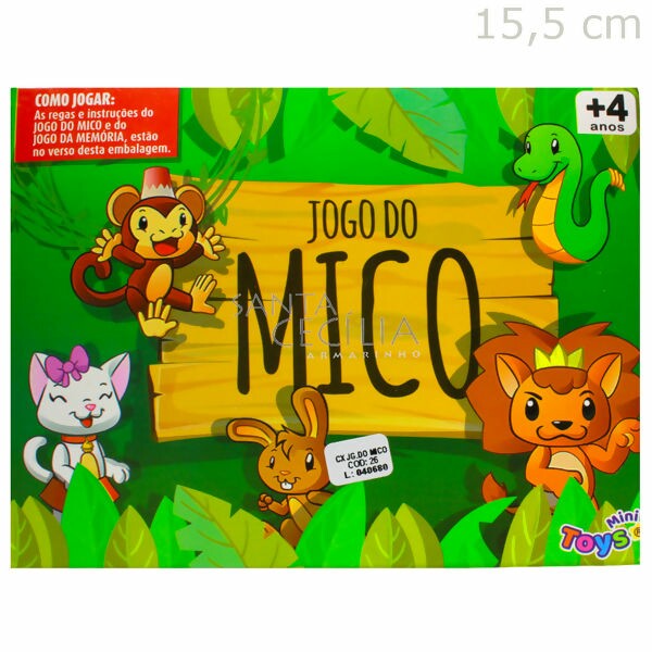 Jogo do Mico e Jogo da Memória - Ref.0166
