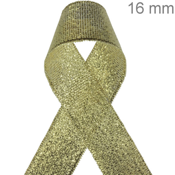 Fita Metalizada Dourada 10m 1300/16 Cor02