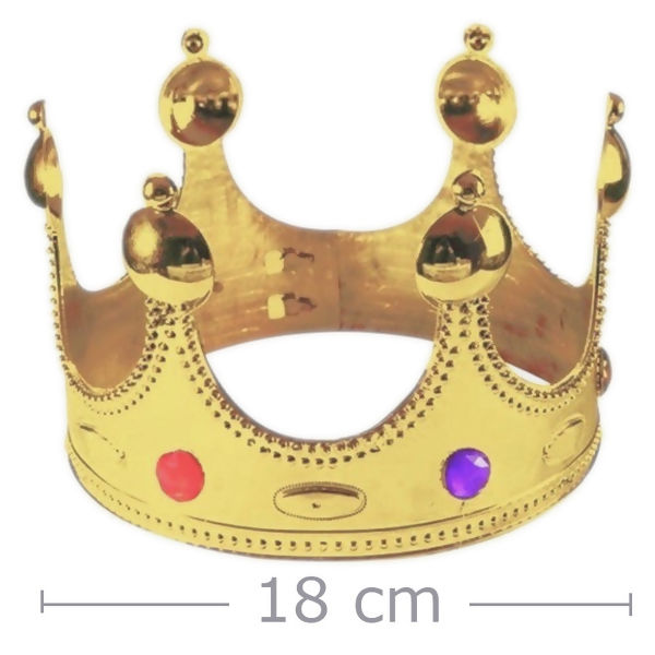 Coroa Dourada Rainha - Ref. ZW -60019