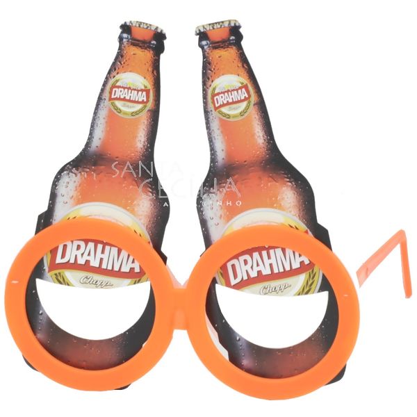 Óculos Cerveja MIX - GARRAFA DRAHMA - 1 unidade