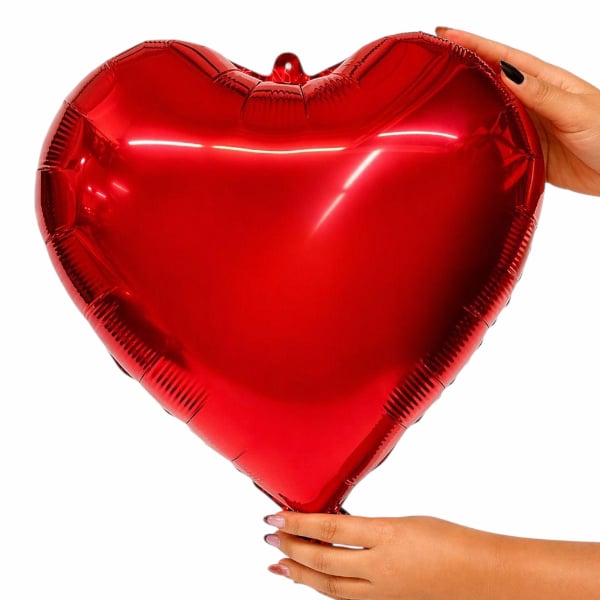 Balão Coração 18 Polegadas Vermelho