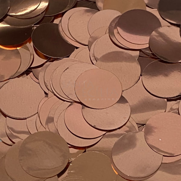 Confetes para Balões Metalizado 10gr - Ref. 1704-5 Rose Gold