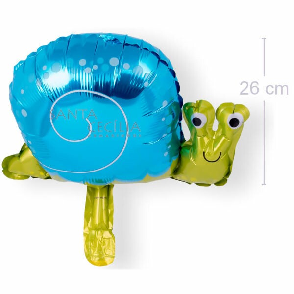 Balão Metal Animais - Caracol 26 cm