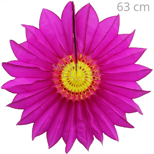 Margarida Primavera 630 mm - Ref. 11 - Tons de Rosa com Amarelo