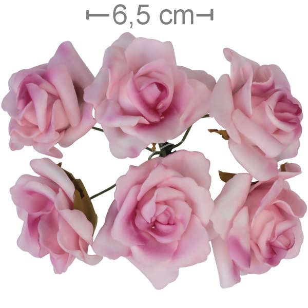 Rosa EVA  G Ref. 3072 - 6 unid - Pink