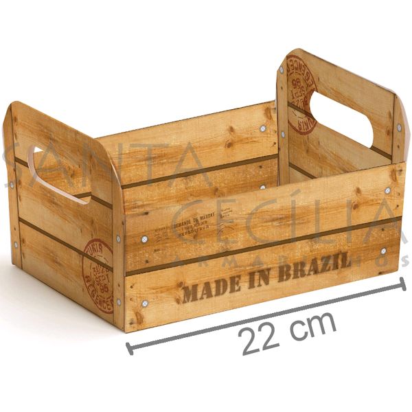 Caixote de Papel Cartão Natural M Ref. 13100111