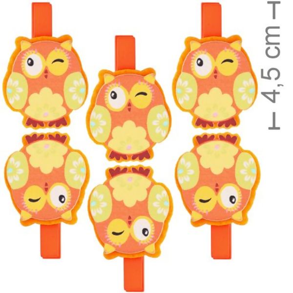 Pregadores Mini Decorado - Modelos Diversos