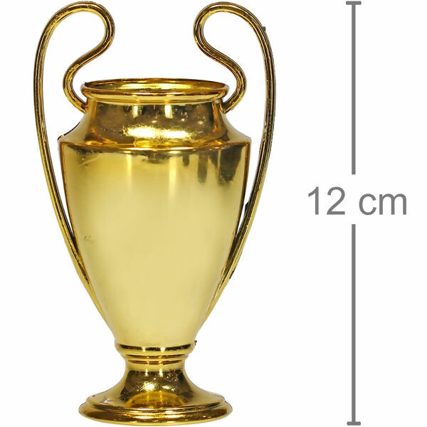 Lembrancinha Troféu Dourado 10 unidades