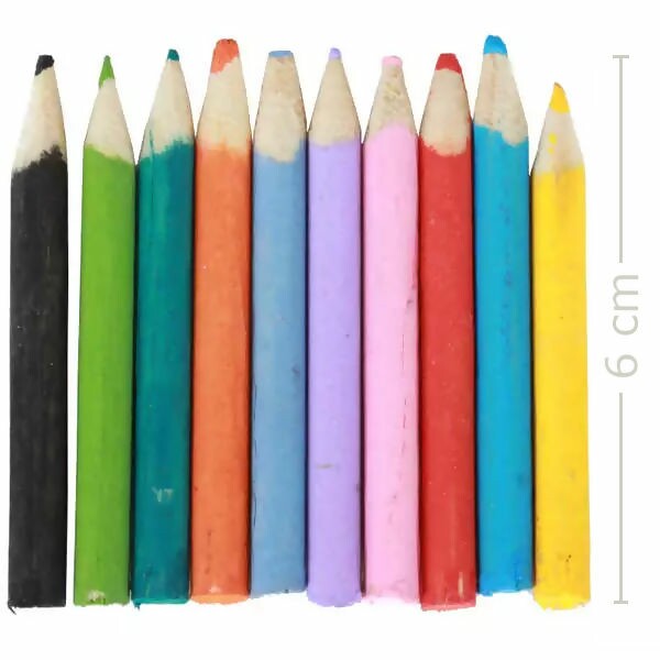 Lembrancinha Mini Lápis Colorido G 10 unidades