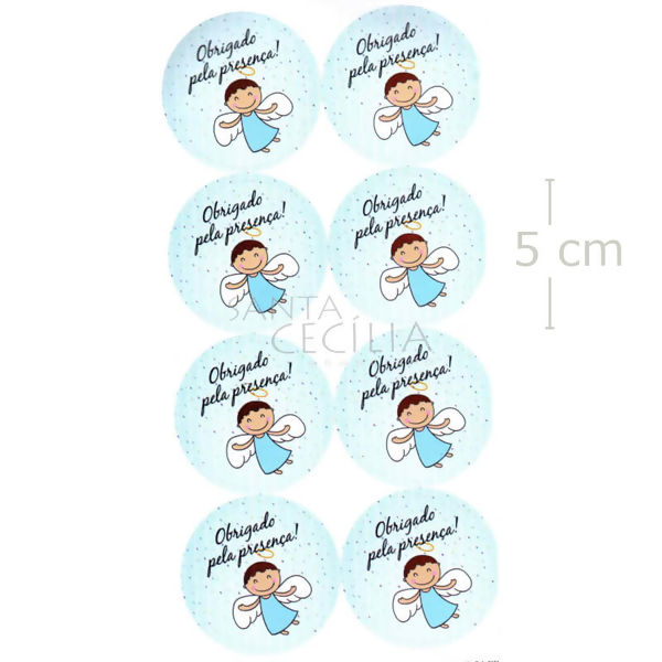 Etiqueta Adesiva para Lembrancinhas 16 unid. - Ref.6131