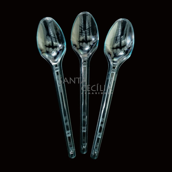 Colher Biodegradável para Sobremesa - TVBCSVD50 - 50 unid.