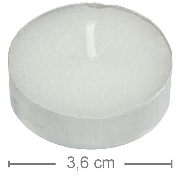 Vela Réchaud 3,5x1,0cm 10 unid. Ref. 10G10