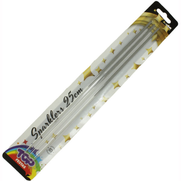 Vela Sparklers 25cm 3 unid.