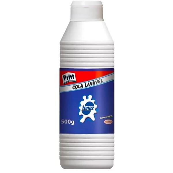 Cola Branca Tenaz -Pritt  500g - Lavável