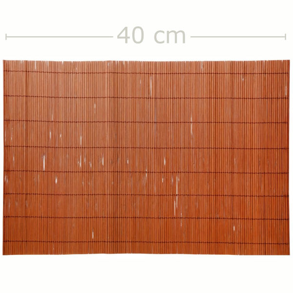 Jogo Americano Bambu 40 x 30 cm - Marrom