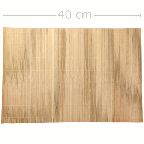 Jogo Americano Bambu 40 x 30 cm - Marfim