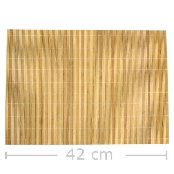 Jogo Americano Bambu 30 x 42 cm - Ref. Ck2792 Natural